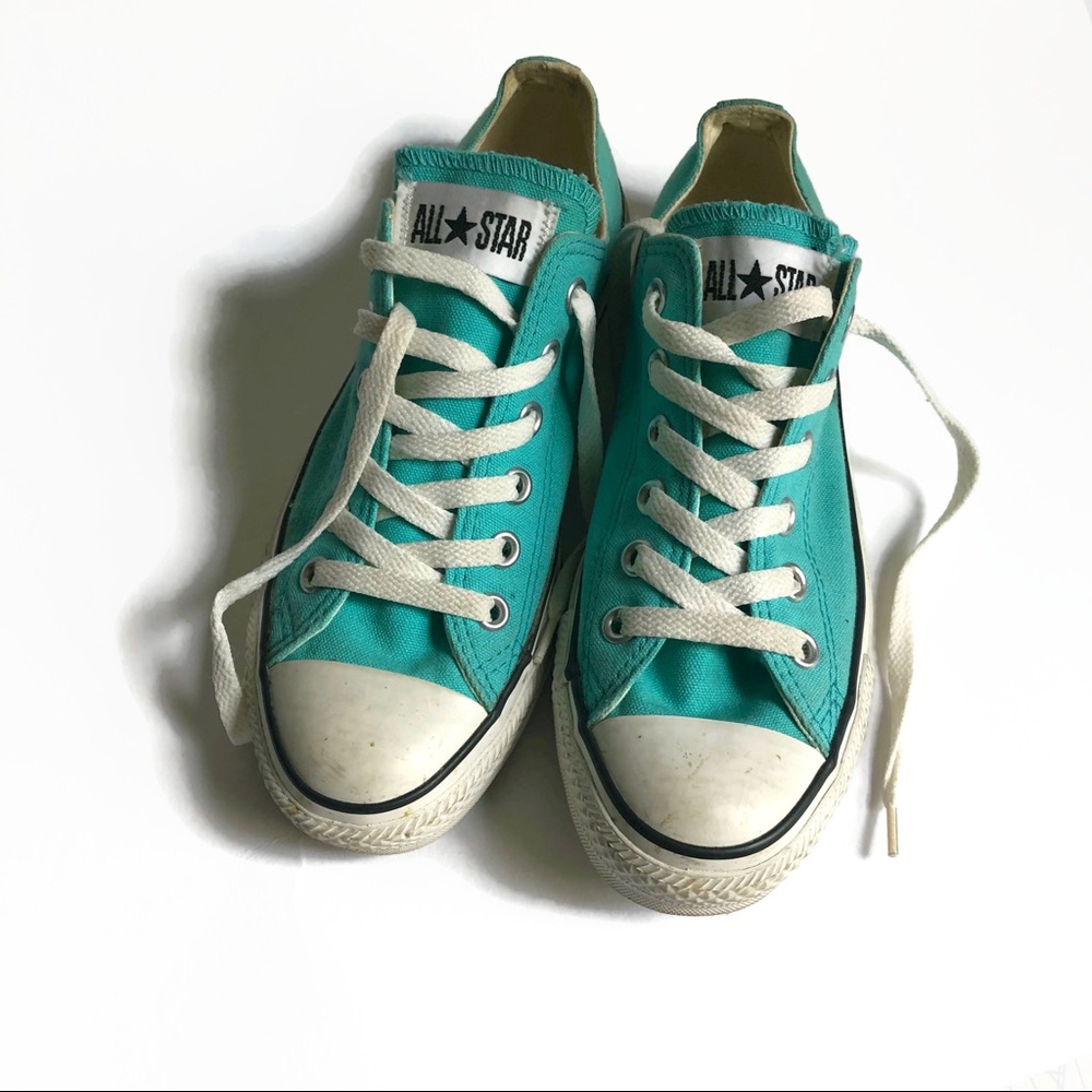 Turquoise Chuck Taylor Converse All Stars